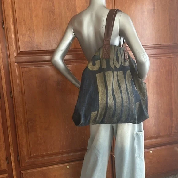 Juicy Couture Pam & Gela Denim Tote - Picture 1 of 12